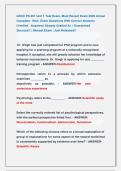 GRCC PS 201 Unit 1 Test Exam&comma; Most Recent Exam 2026 Actual  Complete   Real  Exam Questions With Correct Answers  &lpar;Verified   Answers&rpar; Already Graded A&plus; &vert; Guaranteed    Success&excl;&excl; &vert; Newest Exam &vert; Just Released&excl;&excl;