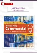 Electrical Wiring &lpar;18th Edition&rpar; &ndash; Verified Test Bank and Solutions Manual &lpar;All Chapters Included&rpar;