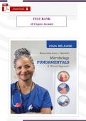 Microbiology Fundamentals&colon; A Clinical Approach &lpar;3rd Edition&comma; 2022&rpar; &ndash; Verified Test Bank by Kelly M&period; Cowan &lpar;All Chapters Included&rpar;