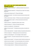 CPPS LATEST 2026 TEST PAPER QUESTIONS AND ANSWERS RATED A&plus;