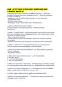 CQIB LATEST 2026 STUDY GUIDE QUESTIONS AND ANSWERS RATED A&plus;
