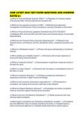CQIB LATEST 2026 TEST PAPER QUESTIONS AND ANSWERS RATED A&plus;