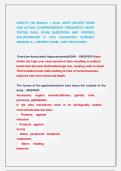 NUSCTX 10S Midterm 1 Exam&comma; MOST RECENT EXAM  2026 ACTUAL COMPREHENSIVE  FREQUENTLY MOST  TESTED REAL EXAM QUESTIONS AND VERIFIED  SOLUTIONS&sol;GET IT 100&percnt; ACCURATE&excl;&excl; ALREADY  GRADED A&plus; &vert; NEWEST EXAM &vert; JUST RELEASED&excl;&excl;