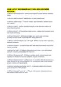 CQIB LATEST 2026 EXAM QUESTIONS AND ANSWERS RATED A&plus;