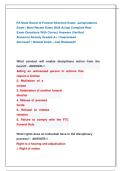 PA State Board of Funeral Directors Exam&colon; Jurisprudence   Exam &vert; Most Recent Exam 2026 Actual Complete Real                Exam Questions With Correct Answers &lpar;Verified                   Answers&rpar; Already Graded A&plus; &vert; Guaranteed                     Success&excl;