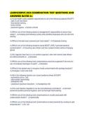 LEARN2SERVE 2026 EXAMINATION TEST QUESTIONS AND ANSWERS RATED A&plus;