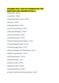 IAHCSMM CRCST 2026 EOC EXAMINATION TEST QUESTIONS AND ANSWERS RATED A&plus;