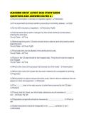 IAHCSMM CRCST LATEST 2026 STUDY GUIDE QUESTIONS AND ANSWERS RATED A&plus;