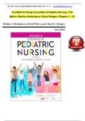 Test Bank for Wong&rsquo;s Essentials of Pediatric Nursing&comma; 11th Edition&comma; Marilyn Hockenberry&comma; Cheryl Rodgers Chapters 1 - 31