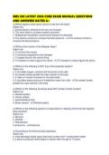EMS 202 LATEST 2026 EOC EXAMINATION TEST QUESTIONS AND ANSWERS RATED A&plus;