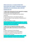ANCC IQ Domains 1&colon; Exam Questions & Correct Answers