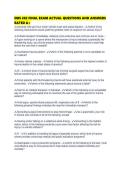 EMS 202 FINAL EXAM ACTUAL QUESTIONS AND ANSWERS RATED A&plus;