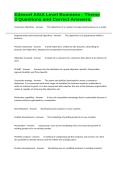 Edexcel AS&sol;A Level Business - Theme 3 Questions and Correct Answers&period;