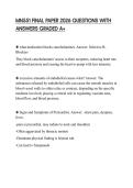 MN551 FINAL PAPER 2026 QUESTIONS WITH ANSWERS GRADED A&plus;