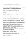 FCS-340 EXAM 2 QUESTIONS AND ANSWERS