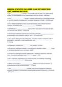 FLORIDA STATUTES 2026 CORE EXAM SET QUESTIONS AND ANSWERS RATED A&plus;