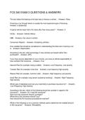 FCS 340 EXAM 3 QUESTIONS & ANSWERS