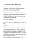 FCS 340 MONEY MANAGEMENT EXAM 4
