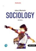 Test Bank For Sociology 18th Edition By John Macionis 2026