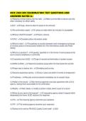 NCIC 2026 EOC EXAMINATION TEST QUESTIONS AND ANSWERS RATED A&plus;