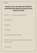 ISM 4212 Exam 2 
