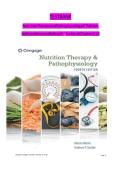 TEST BANK Nutrition Therapy and Pathophysiology 4th Edition&comma; by Marcia Nelms and Kathryn P&period; Sucher&period; All Chapters 1-25