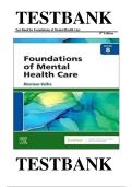 Test Bank for Foundations of Mental Health Care&comma; 8th Edition &lpar;Morrison-Valfre&comma; 2023&rpar;&comma; Chapter 1-32 &plus; Next-Generation NCLEX Case Studies with answers &vert; All Chapters