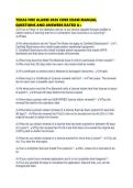 TEXAS FIRE ALARM 2026 CORE EXAM MANUAL QUESTIONS AND ANSWERS RATED A&plus;