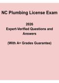 NC Plumbing License Exam PDF 2025&colon; Complete Study & Licensing Guide