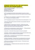 LIFEGUARD INSTRUCTOR 2026 CORE EXAM MANUAL QUESTIONS AND ANSWERS GRADED A&plus;