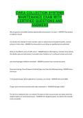 CWEA Collection Systems Maintenance Exam &ndash; Certified Questions and Answers&comma; California Water Environment Association &ndash; Complete Exam Preparation Material