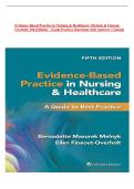 Practice Questions for Evidence-Based Practice in Nursing & Healthcare &vert; With Answers