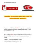 FAA Aircraft Dispatcher Practical Exam &ndash; Questions and Answers &lpar;A&plus; Graded&comma; 100&percnt; Verified&rpar;