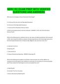 NERC Reliability Coordinator &lpar;RC&rpar; Exam Prep &ndash; Verified Questions and Answers &ndash; Complete Certification Study Material