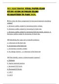 NCC ELECTRONIC FINAL PAPER EXAM STUDY GUIDE BUNDLED EXAMS GUARANTEED TO PASS 2026&period;