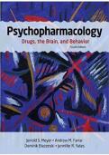  Psychopharmacology&colon; Drugs&comma; The Brain&comma; and Behavior 4th Edition &ndash; Meyer & Nursing 2025 Guide