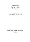 NEW AQA A LEVEL MEDIA STUDIES PAPER 1 QP MAY JUNE 2025 for mocks and revision