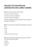 WILDLAND TCFP EXAM PAPER 2026 QUESTIONS WITH 100&percnt; CORRECT ANSWERS