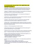 S-130 WILDLAND EVALUATION TEST QUESTIONS AND ANSWERS GRADED A&plus;