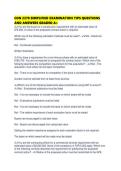 CON 2370 SIMPLIFIED EXAMINATION TIPS QUESTIONS AND ANSWERS GRADED A&plus;