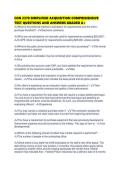 CON 2370 SIMPLIFIED ACQUISITION COMPREHENSIVE TEST QUESTIONS AND ANSWERS GRADED A&plus;