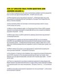 CON 237 UPDATED FINAL PAPER QUESTIONS AND ANSWERS GRADED A&plus;
