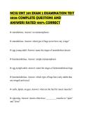 NCSU ENT 201 EXAM 2 EXAMINATION TEST 2026 COMPLETE QUESTIONS AND ANSWERS RATED 100&percnt; CORRECT