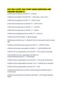 A321 KSV LATEST 2026 STUDY GUIDE QUESTIONS AND ANSWERS GRADED A&plus;