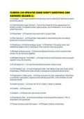FLORIDA 240 UPDATED EXAM SCRIPT QUESTIONS AND ANSWERS GRADED A&plus;