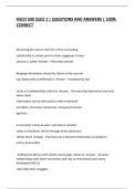 HSCO 500 QUIZ 1 &vert; QUESTIONS AND ANSWERS &vert; 100&percnt; CORRECT