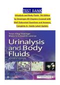 TEST BANK Urinalysis and Body Fluids  7th Edition by Strasinger&comma;All Chapters Covered with Well Elaborated Questions and Answers&comma; Complete A&plus; Guide Latest Update&period;