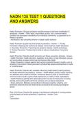 NADN 135 TEST 1 QUESTIONS AND ANSWERS 