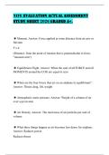 NIFE EVALUATION ACTUAL ASSESSMENT STUDY SHEET 2026 GRADED A&plus;&period;