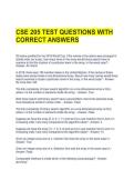 CSE 205 TEST QUESTIONS WITH CORRECT ANSWERS 